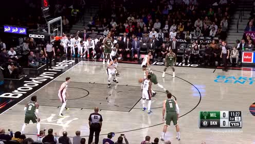 【NBA集锦】开场手感就爆炸 字母怪兽纵横捭阖连挑阿伦普林斯