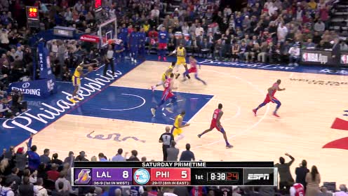 【NBA集锦】变幻莫测的身法 西蒙斯闪转腾挪力劈华山！