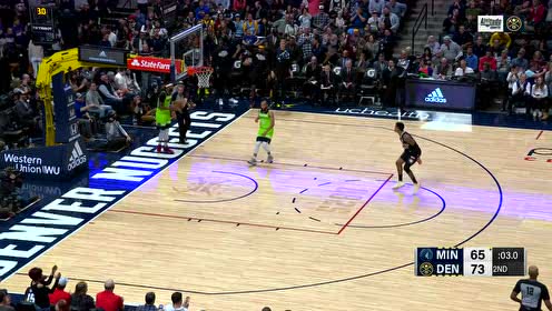 【NBA集锦】一个转身戏耍三人 约基奇背身接球梦幻脚步暴扣