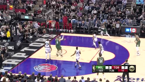 【NBA集锦】MVP持续进化中 字母哥后仰翻身跳投命中