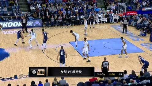 【NBA集锦】2月6日灰熊vs独行侠 波神冲击连续35+
