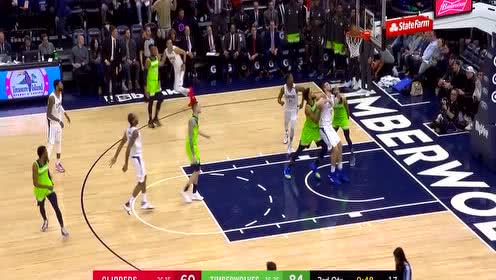 【NBA集锦】莱昂纳德vs森林狼集锦 全场29分6篮板内突外投难救主