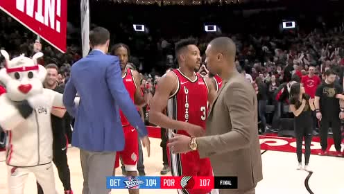 【NBA集锦】拒绝悬念 特伦特抢断断送活塞翻盘希望