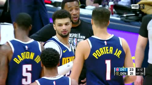 【NBA集锦】掘金防守漏洞百出 梅克从天而降双手暴扣