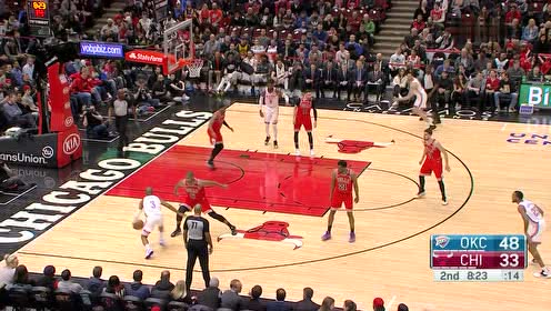 【NBA集锦】局面要失控了 保罗找到诺埃尔后者分球弗格森三分命中