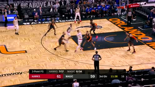 【NBA集锦】外线精准高射炮 武切维奇远投三分一箭穿心