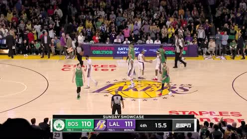 【NBA集锦】有点冤 塔图姆申诉波普推人惨吃技术犯规