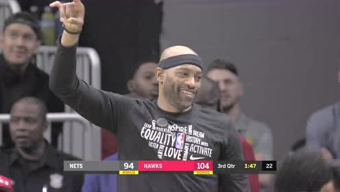 【NBA集锦】卡特都站起来了 赫尔特尔外线再中三分