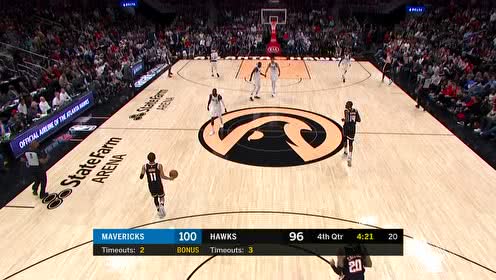 【NBA集锦】哈达威突破上篮再次反超 特雷杨不讲理出手命中本场首记三分