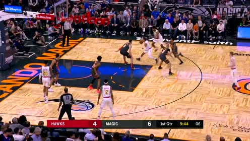 【NBA集锦】手感说来就来 特雷杨接球抛投轻取两分