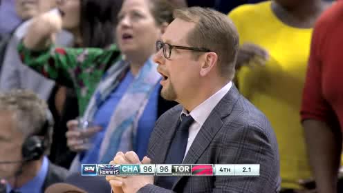 【NBA集锦】太不应该！杰弗森防守推到罗齐尔助其罚球反超