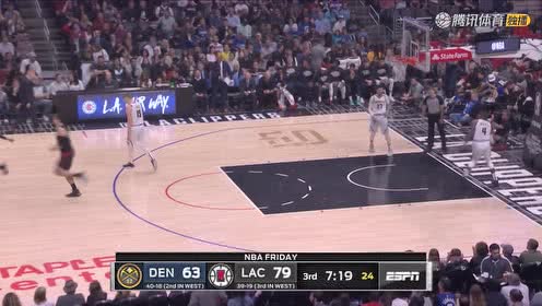 【NBA集锦】视野相当的不错 乔治不粘手甩传助攻祖巴茨双手拽扣