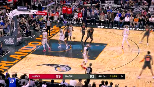 【NBA集锦】戈登击地妙传 罗斯接球底线杀出单臂重扣