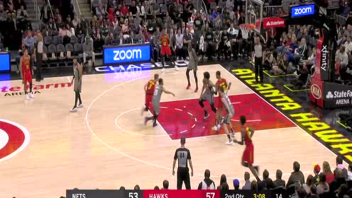 【NBA集锦】开拓者vs老鹰 特雷杨麦科勒姆飙分大战