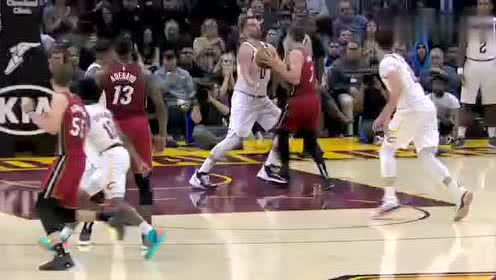 【NBA录像回放】热火vs骑士加时赛 乐福逆天补篮杀死比赛