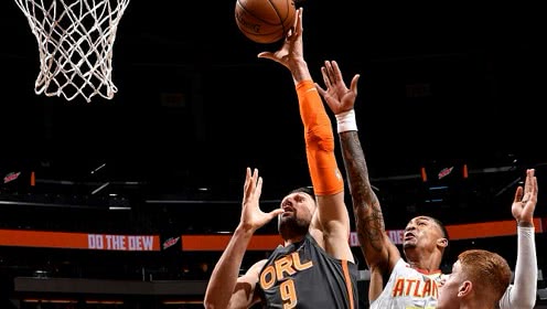 【NBA集锦】老鹰126-135魔术 戈登武切维奇合砍50分助队取胜