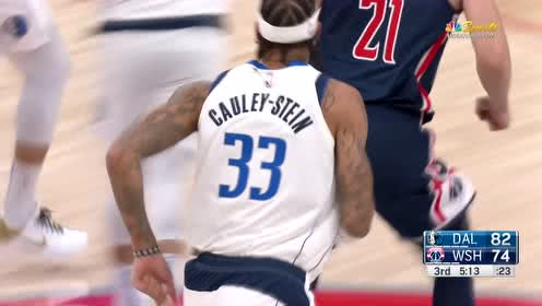 【NBA集锦】小库里眼观六路送妙传 考利斯坦轻松吃饼双手炸筐