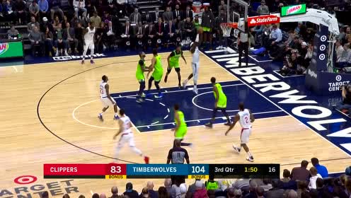 【NBA集锦】路威夹缝击地传球 哈雷尔空切暴扣轻松写意