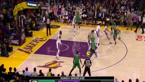 【NBA集锦】塔图姆vs湖人集锦 全场狂砍41分暴扣三分对飚詹姆斯