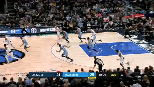 【NBA集锦】反击就在一瞬间 克拉克快攻接球滑翔重扣