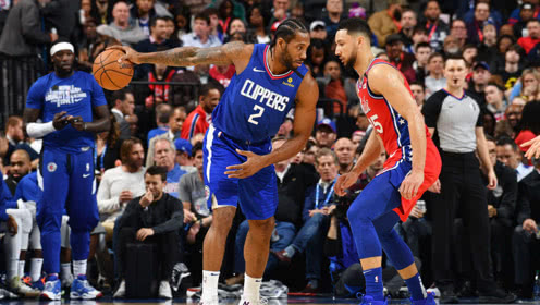 【NBA集锦】莱昂纳德vs费城集锦 输出机器空砍30+9起飞制霸难救主