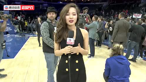 【NBA集锦】连线西蒙斯：球迷是最大主场优势 全明星周末想去吃披萨