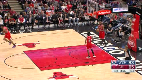 【NBA集锦】白马长枪取上将首级 比尔单刀直入单挑公牛整条防线