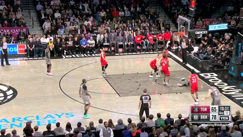 【NBA集锦】前仆后继花样百出 坦普尔人缝漂移冲天轻松刷网