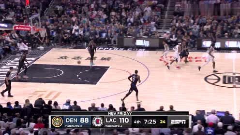 【NBA集锦】结结实实的钉板大帽！ 哈雷尔只手遮天送普拉姆利吃火锅