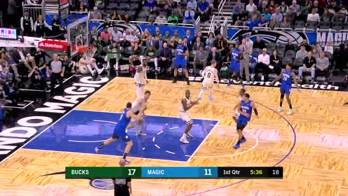 【NBA集锦】戈登弧顶一发甩传 武切维奇跟进吃饼轻松放进