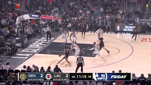 【NBA集锦】开场就是两粒三分下马威 乔治今天的手感有搞头！