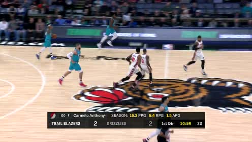 【NBA集锦】你瓜哥还是你瓜哥 安东尼底角标志性中投一发入魂