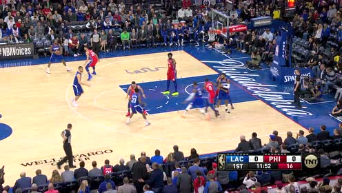 【NBA集锦】开局来个下马威 乔治外线拉弓射箭命中取首血