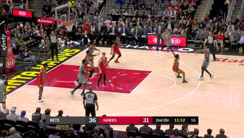 【NBA集锦】坦普尔炮弹传球 小乔丹拔起轻松吃饼