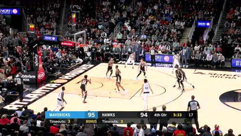 【NBA录像回放】独行侠vs老鹰 第4节 特雷杨末节大爆发带队完成逆转