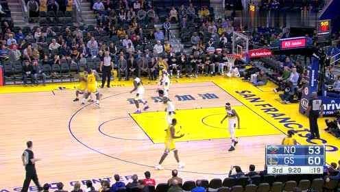 【NBA录像回放】鹈鹕vs勇士第3节 英格拉姆蝴蝶穿花挥手上篮造强杀伤