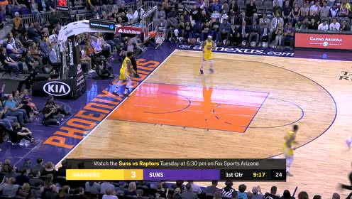 【NBA集锦】卢比奥三分线外假投真传戏耍防守 灵巧连线助攻艾顿跳投命中