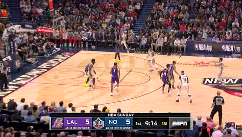 【NBA集锦】篮下双手擎天暴扣 锡安飞龙在天惊艳全场