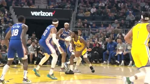 【NBA集锦】过你就像过马路 维金斯转身抛投一气呵成