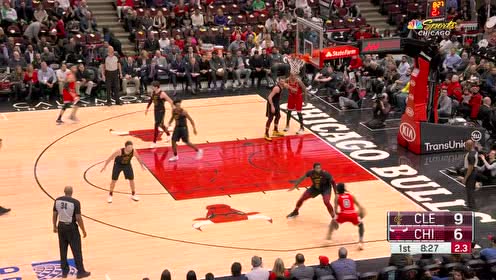 【NBA集锦】防到脸上也能进 怀特后仰抛投三分穿心