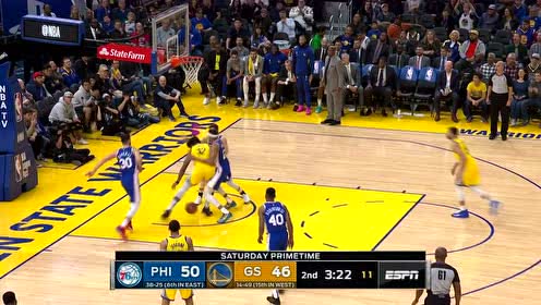 【NBA集锦】内线翻江倒海 克里斯以一敌三连续拼抢二次进攻打进