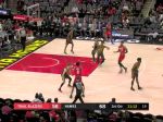 【NBA集锦】亨特蝴蝶穿花滑翔上篮 怀特塞德1v2强硬出手高抛反击