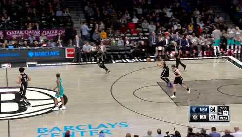 【NBA集锦】瓦兰无惧防守强投命中 普林斯弧顶三分回敬