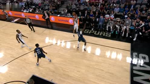 【NBA集锦】这个男人依旧很稳！福布斯三分果断出手加罚也中