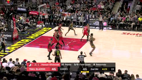 【NBA集锦】听声音就知道扣得有多狠 科林斯跟进空接暴扣轰炸篮筐