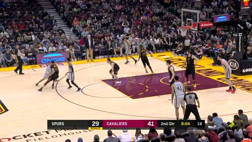 【NBA集锦】破局还得靠三分 福布斯外线接球三分得手打破尴尬局面