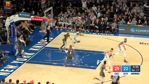 【NBA集锦】一气呵成 波蒂斯晃起对手举火烧天