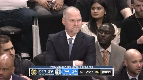 【NBA集锦】哈达威干拔三分稳稳命中 米尔萨普后仰中投做出回应