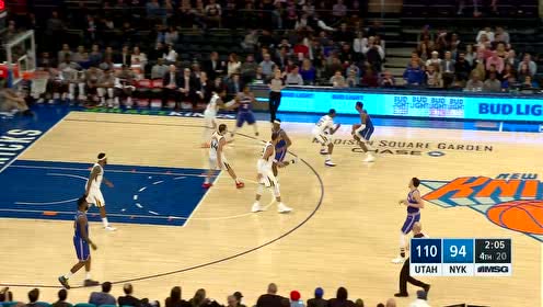 【NBA集锦】丝毫不拖泥带水 艾灵顿急停三分迎射米切尔