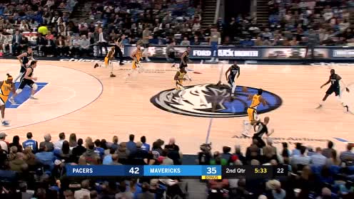 【NBA集锦】突破还得看他的 沃伦从缝隙中上篮得手